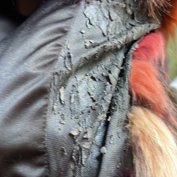 Blanc Noir multicolored faux fur vest - Picture 5 of 5